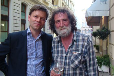 Guenther Schoenberger und Destan Gashi in der Galerie Artefakt 2013